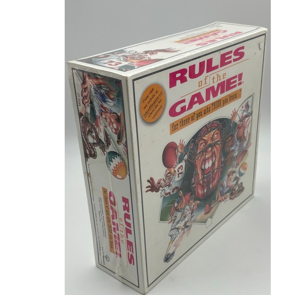 Vintage 1995 Rules of the Game Board Game SEALED‎ by Game Technologies - Picture 3 of 4
